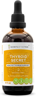 Secrets of the Tribe - Thyroid Secret Healthy Thyroid Support Herbal Supplement Blend Drops Alcohol-Free Liquid Extract (4 fl oz)
