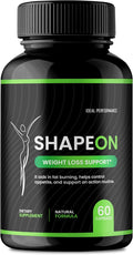 ShapeOn Capsules Official ShapeOn Supplement Pills with All Natural Ingredients - Maximum Strength Advanced Formula Overall Health &amp Wellness Premium Shape-On Support Reviews (60 Capsules)