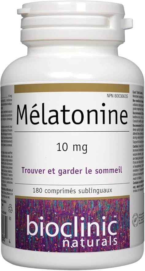 Bioclinic Naturals - Melatonin 10 mg 180 Tablets