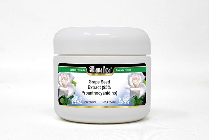 Bianca Rosa Grape Seed Extract (95% Proanthocyanidins) Cream (2 oz ZIN: 514850) - 3 Pack