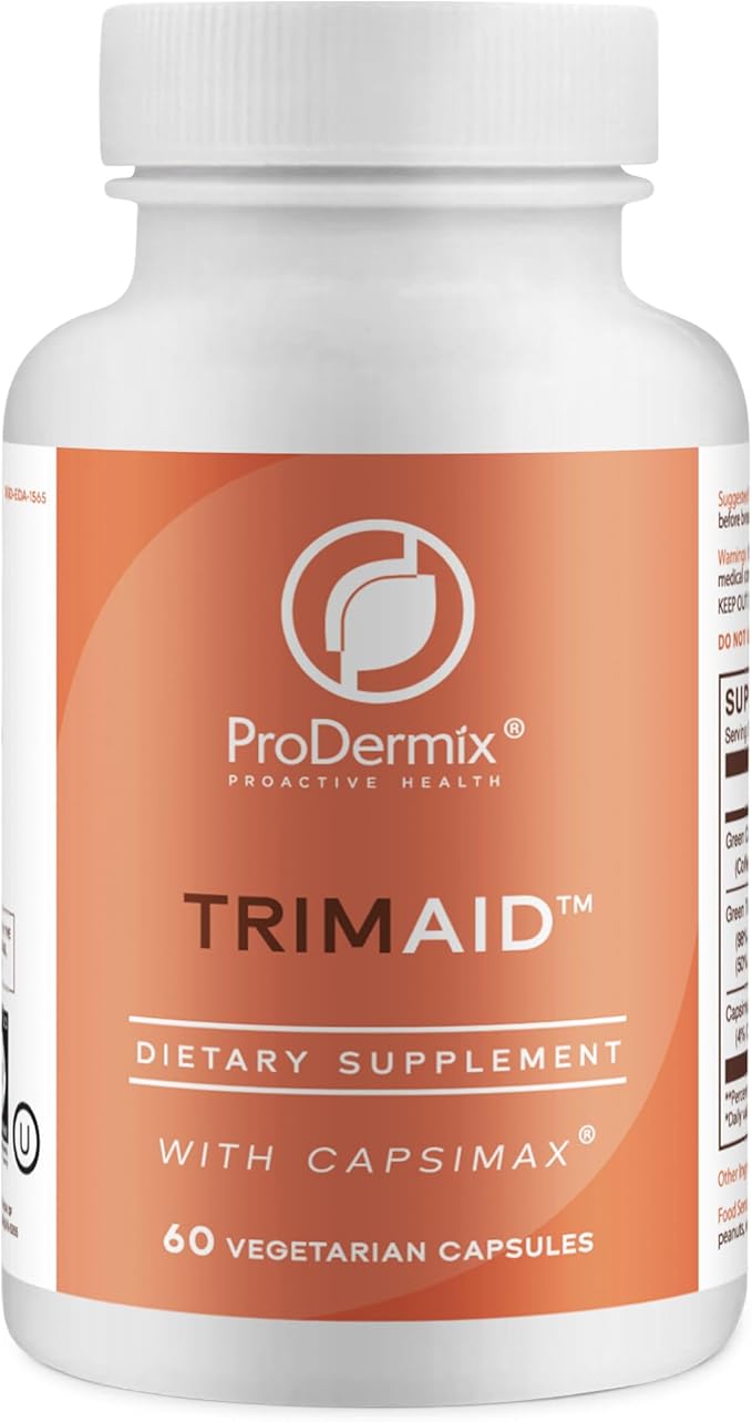 Trimaid Dietary Supplement Metabolism Stimulant for Weight Loss with Capsimax Probiotics for Weight Management Enhanced Digestion Kosher 30 Day Supply