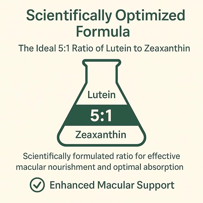 14 in 1 Advanced Eye Formula 2 Pack Eye Vitamin and Mineral Supplement with Lutein Zinc Zeaxanthin &amp Bilberry Extract for Vision Care 120 Capsules