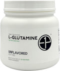 L-Glutamine 600grams (120 Servings) Unflavored Non-GMO Vegan Fermented Third-Party Lab Tested. Made with Halal and Kosher Certified Ingredients.