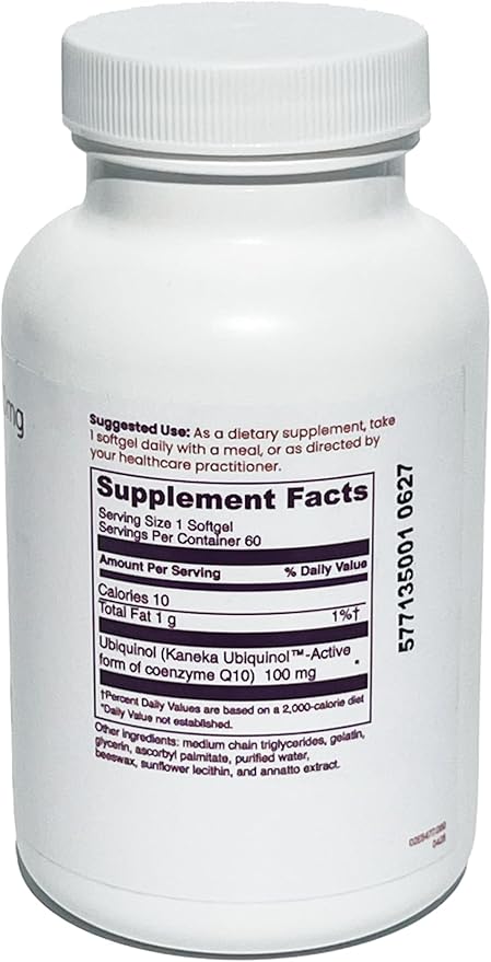 Ubiquinol 100mg – Kaneka Ubiquinol™ for Cellular Energy Circulation &amp Heart Health – Superior Absorption CoQ10 – 60 Softgels – Non-GMO Gluten-Free – by Eternity Medicine