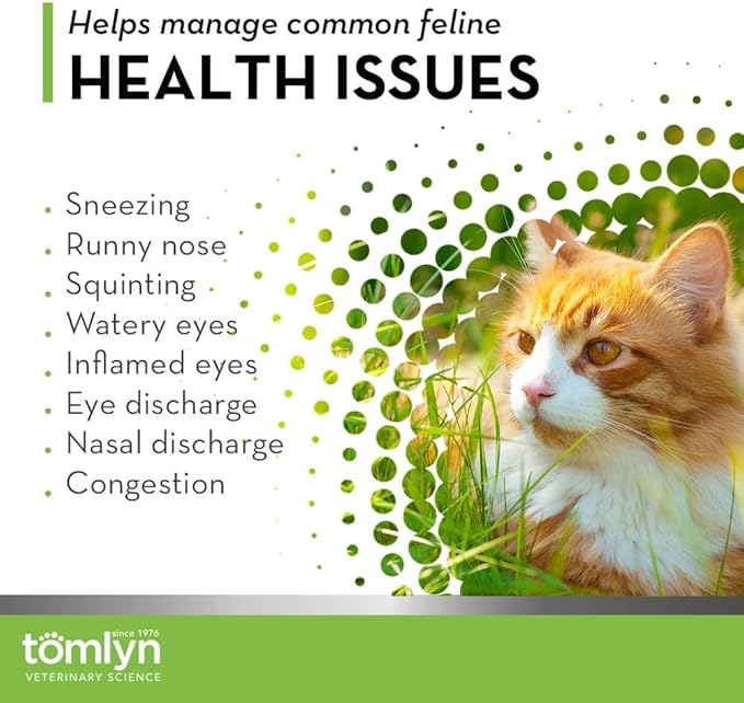 Tomyln Immune Support L-Lysine Nutritional Supplement 2.65oz Each (3 Pack)