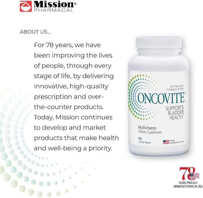 Oncovite Multivitamin Dietary Supplement