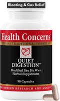 Health Concerns Quiet Digestion – Digestive Support for Upset Stomach Gas &amp Bloating – Herbal Chinese Formula with Bao He Wan – Supplement with Poria Barley &amp Mangolia Bark - 90 Capsules