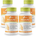 Lifestyles FiberLife Supplement – Soluble Fiber for Digestive Health &amp Appetite Control with Konjac Guar Gum Xanthan Gum and Cinnamon – Made in Canada – 4 bottles x 60 Capsules (240 capsules)