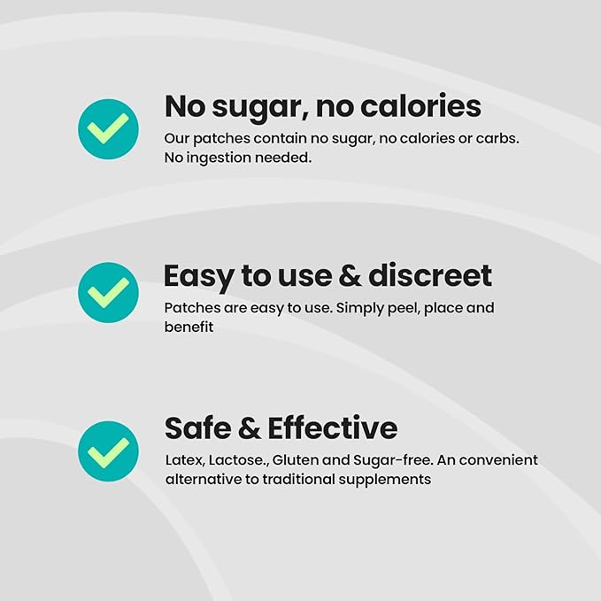 Veru Wellness Bone Health Complete Duo Lifestyle Patches Vita D3/K2 Calcium Magnesium - Self Adhesive Time Release Topical Patch 8-10 Hours (60 Day Supply)