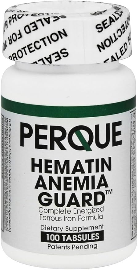 Perque Hematin Anemia Guard 100 Count