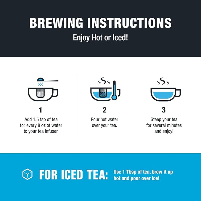Tiesta Tea - Holiday Loose Leaf Tea Gift Set High to Non-Caffeinated Holiday Blends 3 Tins of Hot &amp Iced Brews Variety Pack Fireside Spice Peppermint Cocoa &amp Cocoa Mocha