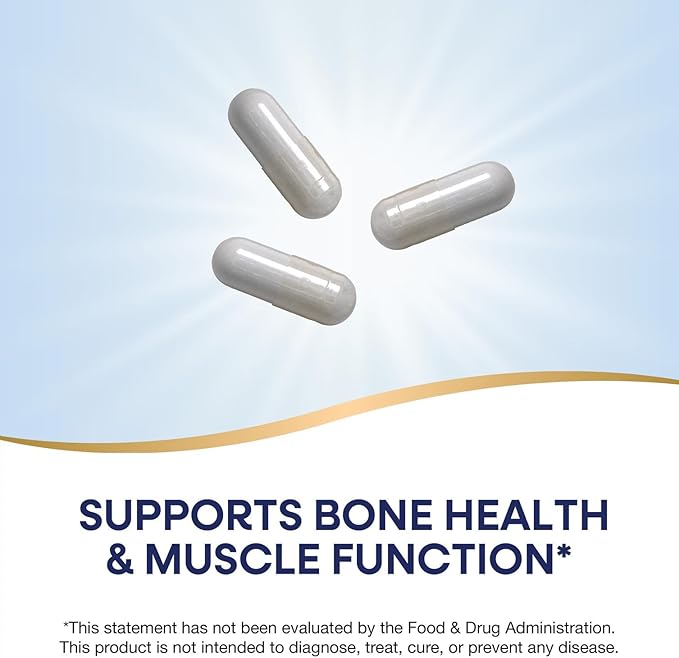 Nature's Way Calcium Magnesium &amp Vitamin D3 Complex Healthy Bones &amp Teeth Muscle Function and Relaxation* Gluten Free 250 Capsules (Packaging May Vary)