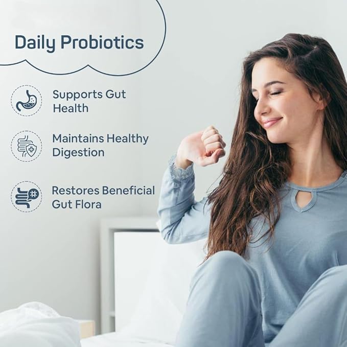 Daily Probiotics - Complete Feminine Balance for Maintain a Healthy Balance to Support a Healthy Functioning- 60 Capsules