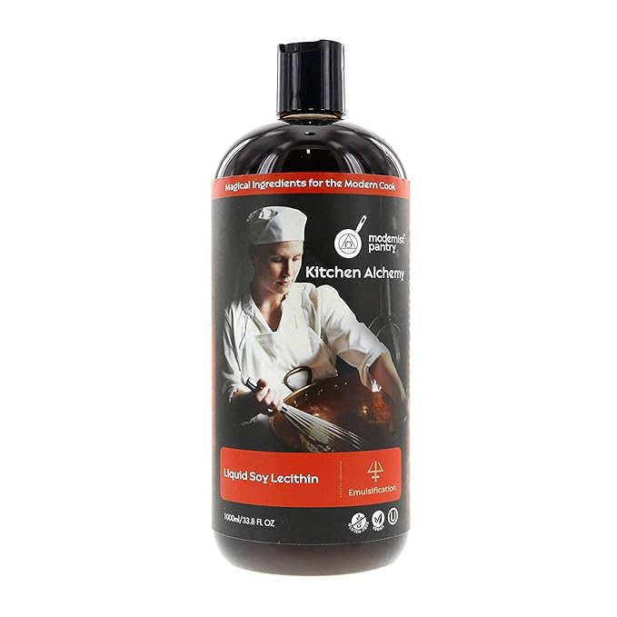 Pure Liquid Soy Lecithin Gluten-Free Vegan OU Kosher Certified - 1L/33.8oz