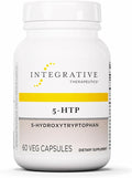 Integrative Therapeutics 5-HTP - Supplement that Supports a Healthy Outlook &amp Restful Sleep* - Vegan Dairy-Free &amp Gluten-Free - 60 Capsules (60 Servings)