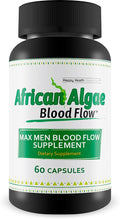 African Algae Blood Flow - Our Best Circulation Supplement - Better Blood Flow Circulation Supplements - Body Circulation Support - Max Men Blood Flow Supplement Pills - Advanced Blood Flow Capsules