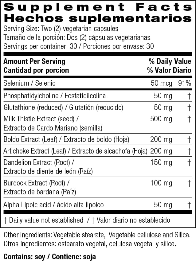 Bio Nutrition Inc Liver Wellness 60 Vcaps2