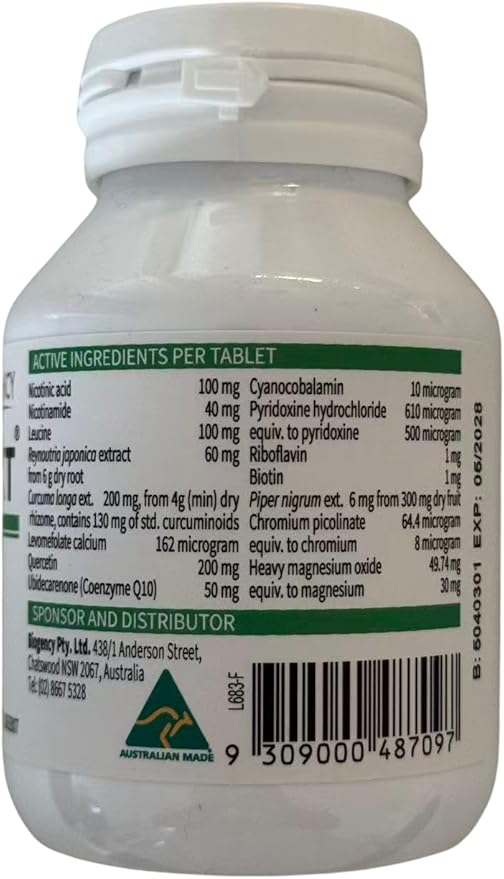 Synext Supplement 30 Tabs First Generation Supports Energy Made in Australia