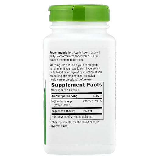 Nature's Way Kelp 180 Capsules (Pack of 2)