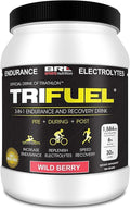 3-in-1 Endurance and Recovery Hydration BCAA Electrolyte Enhanced Drink (Wild Berry)…