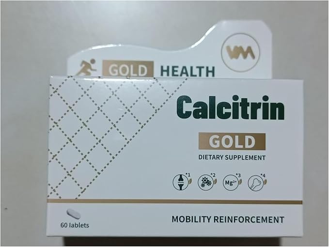 MXZ Calcitrin Gold Dietary Supplement for Mobility Reinforcement 60 Tablets – Supports Joint Health Bone Strength &amp Active Lifestyle (1PC)