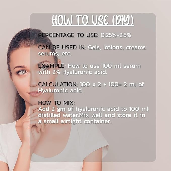 MM Premiun Hyaluronic Acid Powder 50gm