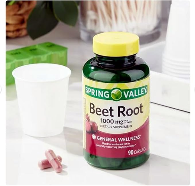 Beet Root Dietary Supplement 1000 mg 90 Count