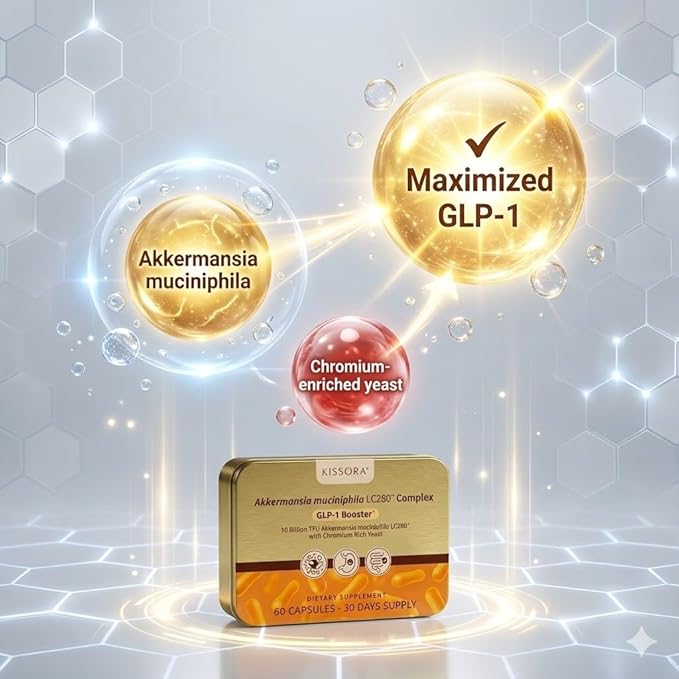 Kissora Probiotic 20 Billion TFU with Chromium
