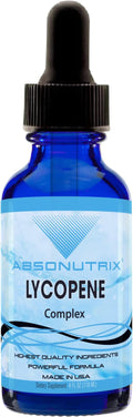 Absonutrix Lycopene Complex- 50 mg 4 Oz Bottle 200 Highly Potent Servings Pure Ingredients Third-Party Tested Quick Absorption GMP-Certified Non-GMO Cruelty-Free Products Made in USA