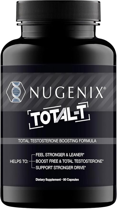 Nugenix Thermo Fat Burner and Total-T Testosterone Supplement for Men