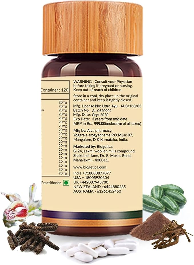 Biogetica Alklearant Cleanse Supports Healthy Digestive Function Increases Energy- 120 Tablets