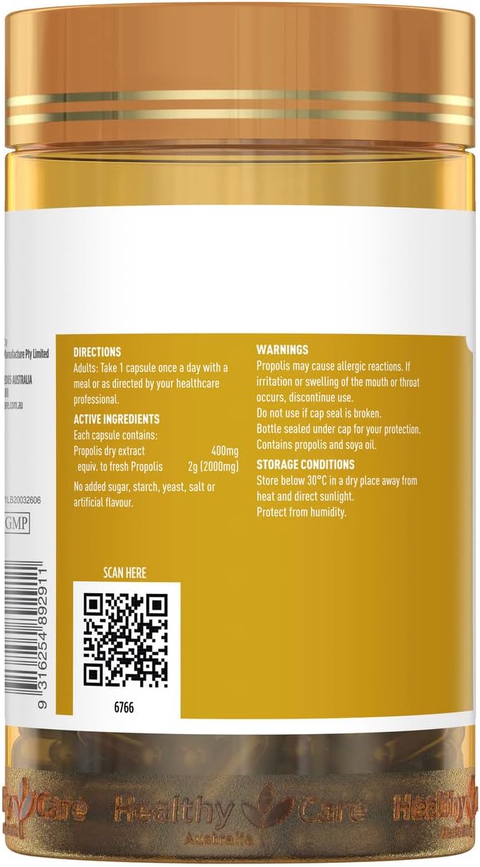 Healthy Care Parallel Import Propolis 2000 200Capsules