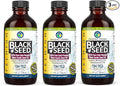 Amazing Herbs Premium Black Seed Oil - Gluten Free Non GMO Cold Pressed Nigella Sativa Aids in Digestive Health Immune Support Brain Function - 4 Fl Oz (Pack of 3)