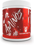 5% Nutrition Code Red Aminos BCAA &amp EAA Post Workout Recovery Powder | Full Spectrum Essential Amino Acid Complex for Men &amp Women (Southern Sweet Tea)