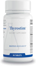BIOTICS RESEARCH Thyrostim™ –Endocrine Support Balance Thyroid Hormones T3 T4 Aid Thyroid Gland Boost Metabolism Aid in Digestion Support Nervous System 90 Tablets