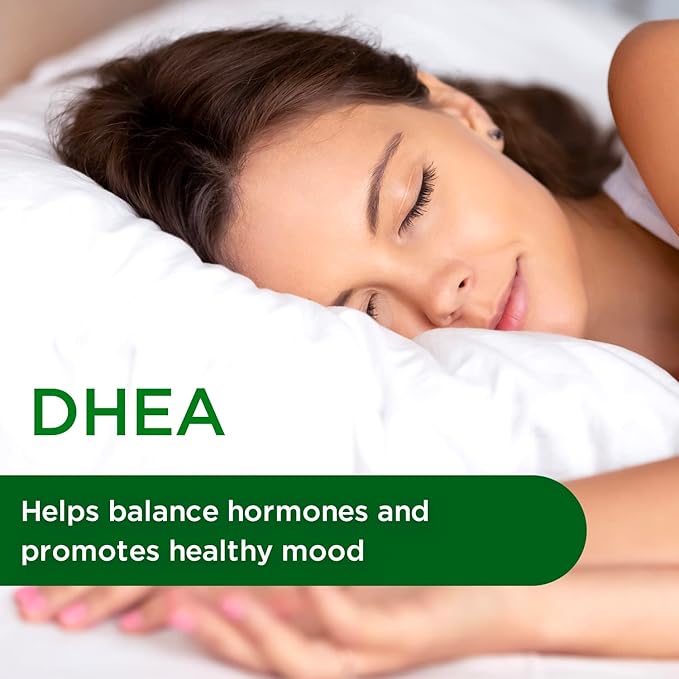 Emerald Labs DHEA 50mg - Adrenal Support Supplement to Help Hormone Balance* - Gluten-Free - 60 Vegetable Capsules (60-Day Supply) (Pack of 2)
