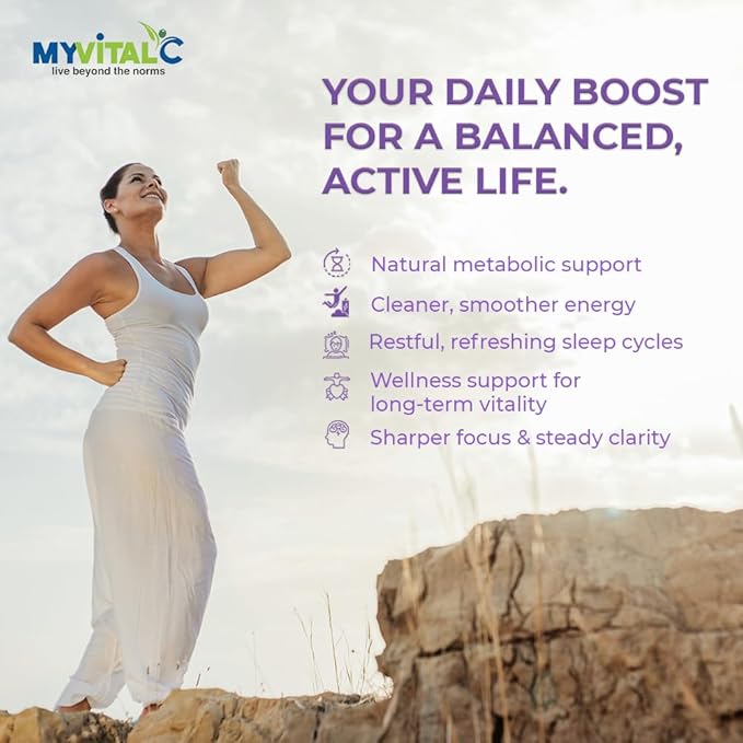 MyVitalC Organic MCT Oil Coconut Derived - Pure ESS60 Antioxidant Supplement - For Anti-Aging Oxidation Longevity Sleep More Energy - 120ML
