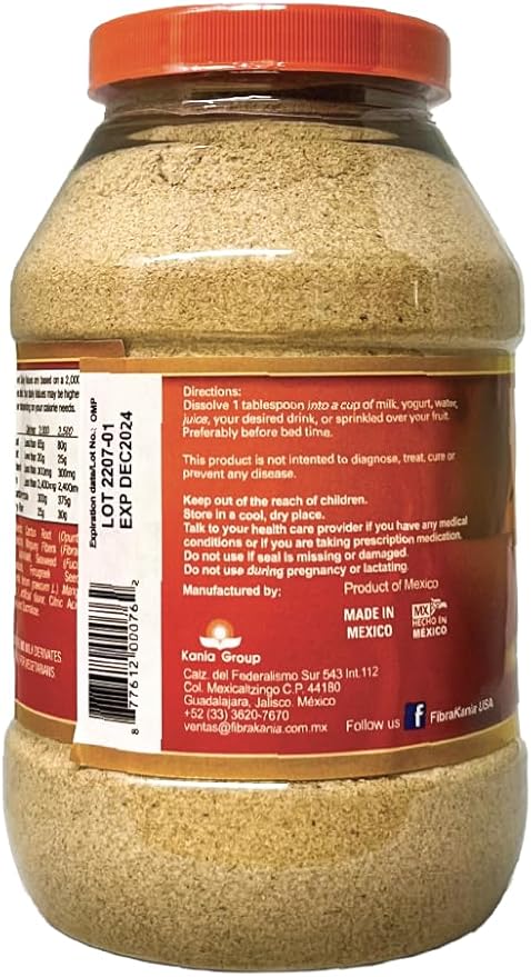 Natural Fiber Powder Mango Flavor
