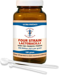 Four Strain Lactobacilli Probiotic Powder by Custom Probiotics (100 gram)