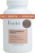 Perelel Hormone Balance Support Myo &amp D Chiro Inositol Womens Inositol Supplement with Berberine Alpha Lipoic Acid &amp Dim to Support Female Health Soy Dairy &amp Gluten Free Non GMO 12