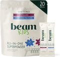 Beam Kids Multivitamin Powder – Kids Vitamins with Greens Probiotic &amp Prebiotic Immune Support for Children &amp Toddlers No Artificial Sweeteners for Picky Eaters 20 Servings Variety Pack