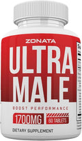 Zonata Ultra Male Pills Power Ultra Male Supplement Advanced Formula 60 Count