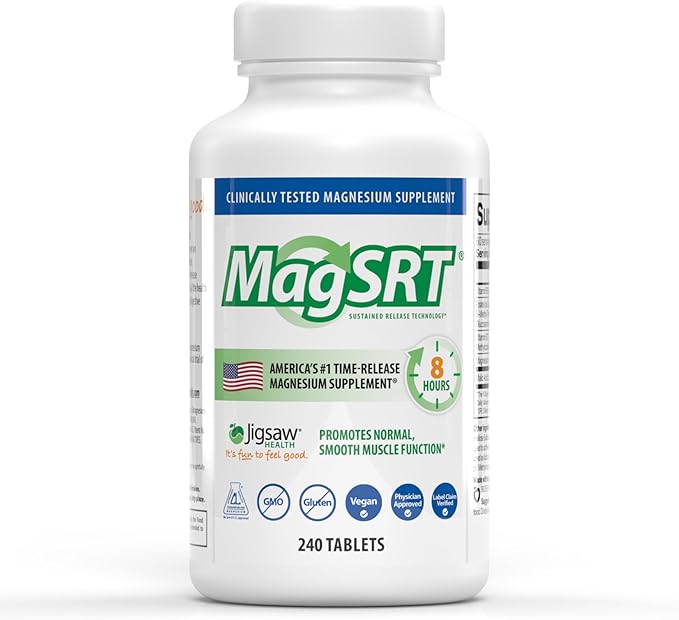 Jigsaw Health Bundle | MagSRT 240 Tablets and Alaskan Cod Liver Oil 180 Softgels
