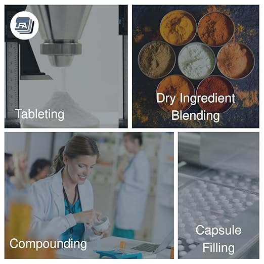 Silicon Dioxide - Anticaking Agent - 5 kg (11 lb) - Food Grade Silica Powder - Moisture-Absorbing Glidant for Tablet Press &amp Capsule Filler Pill Mix