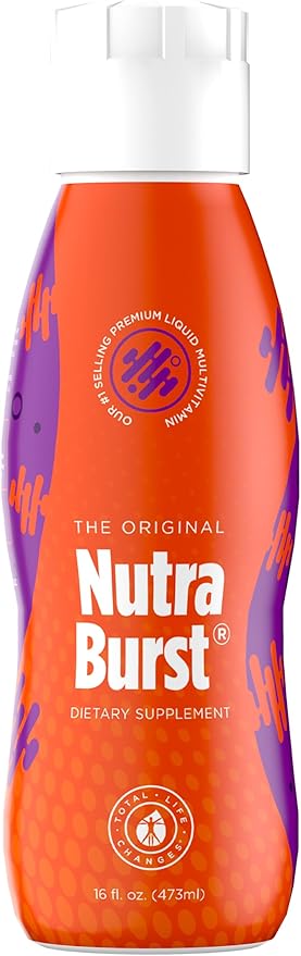 NutraBurst - Liquid Multivitamin Daily Nutritional Support Packed with Essential Vitamins and Minerals 16 fl. oz