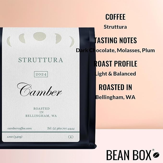 Bean Box Sampler - Roasted by Camber 3-Pack Whole Bean Coffee Gourmet Coffee