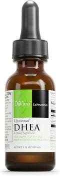 DAVINCI Labs Liposomal DHEA - Liquid Dietary Supplement to Support Immune System Thyroid Health and Healthy Hormone Levels* - with DHEA (Dehydroepiandrosterone) and Stevia Leaf Extract - 30 ml