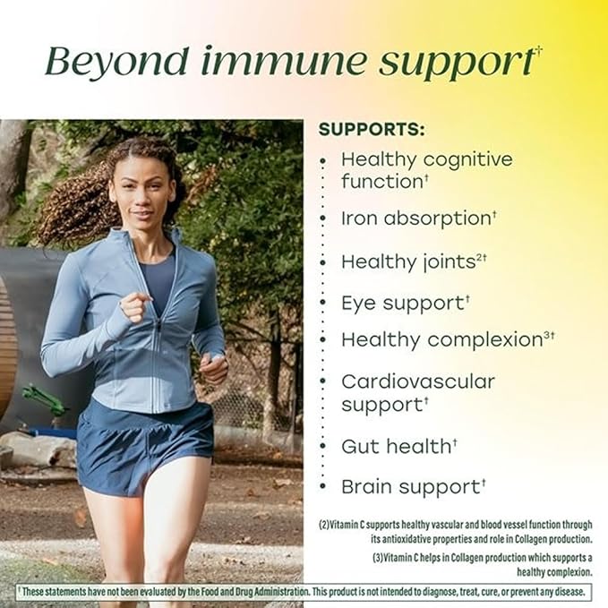 MegaFood Liposomal Vitamin C 1000mg Per Serving - Collagen Production &amp Immune Support Supplement - High Potency Formula - Superior Absorption &amp Gentle On Stomach - 120 Vitamin C Capsules 60