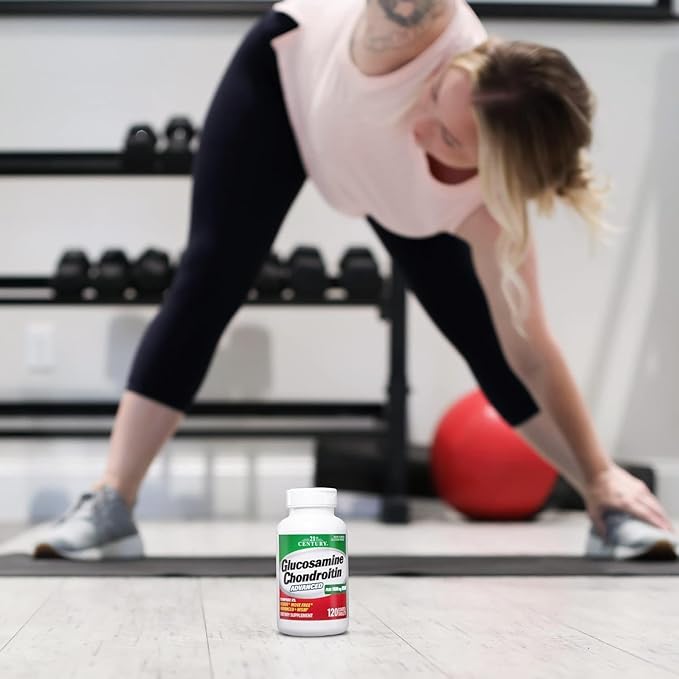 21St Century Glucosamine Chondroitin Advanced with Msm - 120 Tablets (Pack of 2)