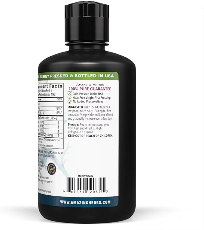 Black Seed Black Seed Oil Premium 32 Fz